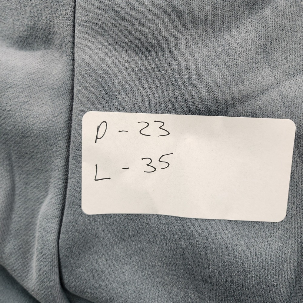 Comfrt Signature Hoodie Unisex M Sky Blue Oversized Weighted Fleece Pullover. - Picture 8 of 9